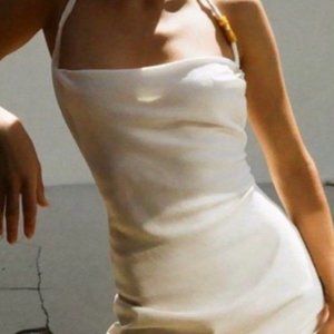 New Zara Halter Dress